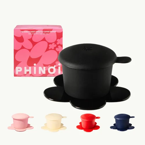 Miniatura 15 de [Regalo] Filtro Phin vietnamita, gotero de café reutilizable de plástico para verter sobre café, filtro de café de una sola taza con diseño