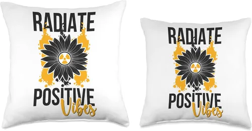 Miniatura 3 de Radiology Tech Week For Rad Technologist Positive Vibes Rad Tech Radiology Technologist - Almohada de 16 x 16 pulgadas, multicolor