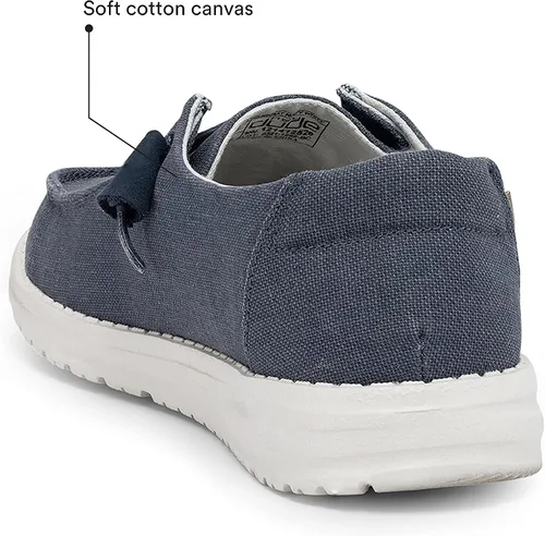 Miniatura 5 de Hey Dude - Mocasines Wendy de tela chambray para mujer