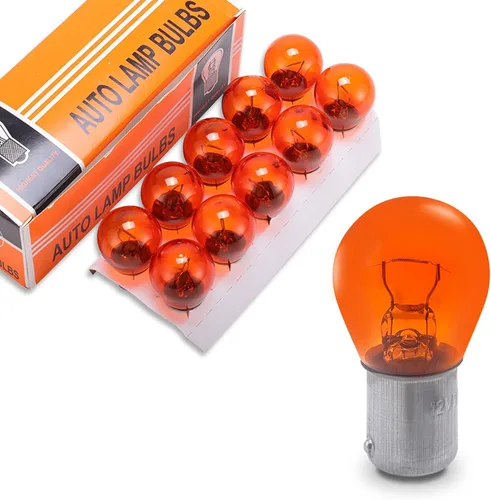 Miniatura 7 de Pack de 10 bombillas de freno para coche, 1016 12V 21/5W BAY15D Luz de giro de doble haz de alto y bajo pie, luz de cola súper brillante