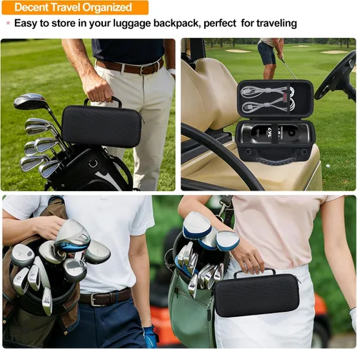 Miniatura 8 de Elonbo Funda de transporte compatible con Blue Tees Golf Player+ Altavoz GPS alimentado por AI/Altavoz GPS Golf Player Pro. Bolsa de viaje