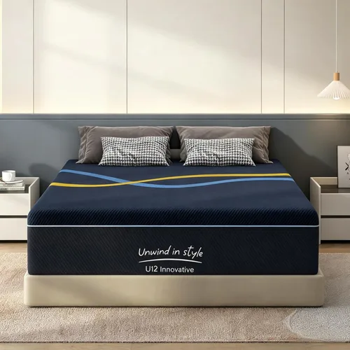 Miniatura 13 de Colchón Tamaño Twin, Colchón de Espuma Viscoelástica con Gel de 6 Pulgadas para Noches de Sueño Fresco y Alivio de Presión, Colchón de Firmeza Media