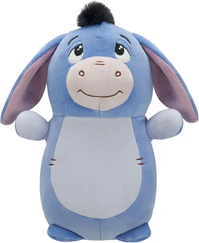 Squishmallows Eeyore HugMees original de Disney de 10 pulgadas – Peluche oficial ultrasuave de Jazwares (tamaño mediano)