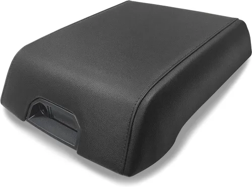 Miniatura 8 de AOMSAZTO Fundas para consola para 2008-2014 Toyota Highlander Fundas para reposabrazos para Toyota Highlander Negro con costuras negras