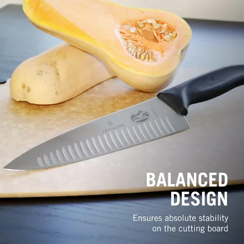 Miniatura 5 de Victorinox Swiss Classic - Cuchillo de chef de 8 pulgadas con borde Granton