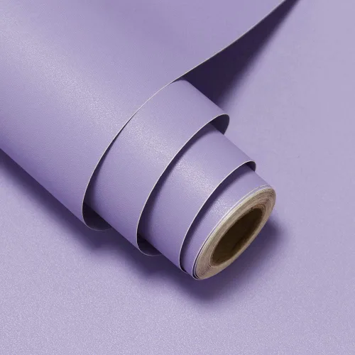 Miniatura 13 de HeloHo Papel tapiz verde liso, con textura mate, papel de pared moderno autoadhesivo extraíble, impermeable, papel de contacto para sala de estar