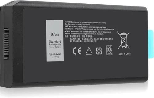 97Wh X8VWF CJ2K1 DKNKD Batería para Dell Latitude 14 Rugged 5404 5414 E5404 Extreme 7404 7414 E7404 Series P45G P45G001 P45G002 P46G P46G001 P46G0