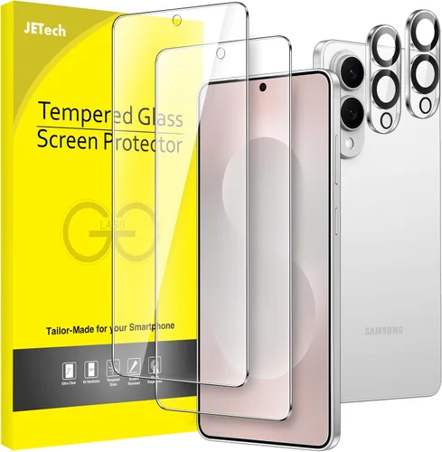 Miniatura 26 de JETech - Protector de pantalla para Samsung Galaxy S20 FE de 6.5 pulgadas con protector de lente de cámara, película de vidrio templado, compatible