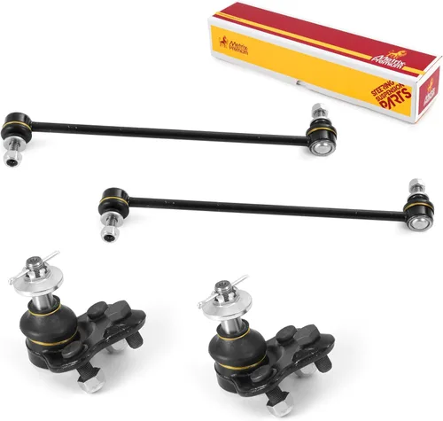 Miniatura 291 de Metrix Premium Chassis Parts - Juego de 4 piezas de articulación de rótula superior y barra estabilizadora delantera para Ford Ranger RWD 1998-2011