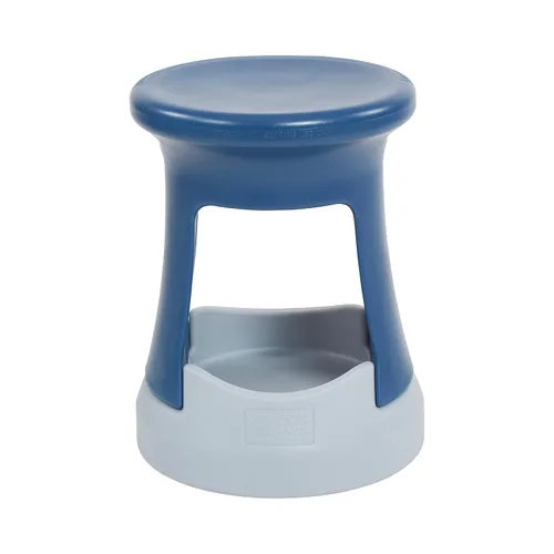 Miniatura 16 de ECR4Kids Taburete tambaleante de almacenamiento activo, altura del asiento de 18 pulgadas, muebles para niños, color negro