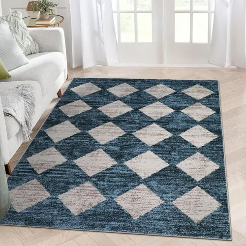 Miniatura 30 de Lahome Alfombras de Área Lavables a Máquina para Dormitorio Estético, Alfombra de Área Suave 4x6 pies para Sala de Estar Antideslizante, Alfombras