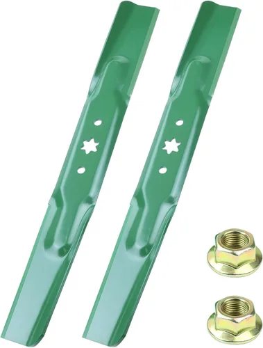 Miniatura 26 de Paquete de 3 cuchillas de cortacésped 115-5059-03 con pernos de hoja para Toro MX5000 MX5025 MX5050 MX5060 SW5000 Reemplazo Toro Timecutter 50
