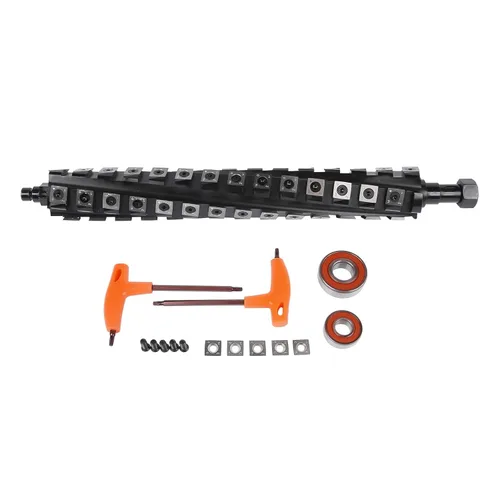 Miniatura 4 de Cabezal de corte helicoidal en espiral de 13 pulgadas para DeWalt DW735 DW735X Cepilladora Recta Cortadora Reducir Ruido Fácil Reemplazo