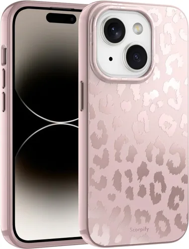 Miniatura 43 de SCORPIFY Funda para iPhone 14 [compatible con MagSafe] con diseño de mármol azul fantasía, bonita funda magnética para teléfono para mujeres, niñas