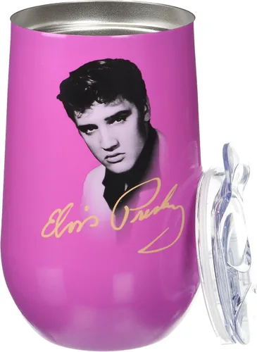 Miniatura 3 de Spoontiques 16947 Elvis Presley - Vaso de vino de acero inoxidable