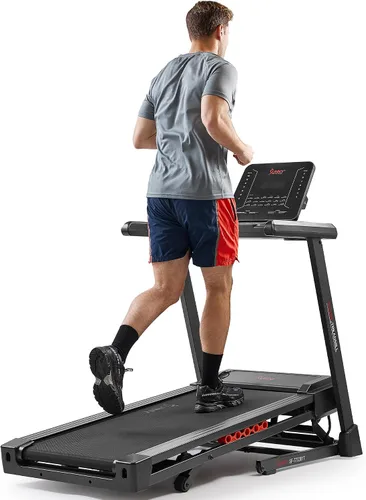 Miniatura 10 de Sunny Health & Fitness Treadmill Elite Smart Auto Incline for Home Use, Wide Running and Walking Deck, Flex Shock Suspension with 300 LB