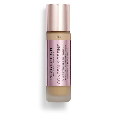 Miniatura 12 de Makeup Revolution Oculta y define el corrector, cobertura completa y acabado mate, C12.2 para tonos de piel medianos/bronceados, vegano y libre