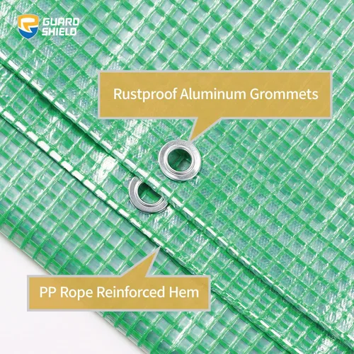 Miniatura 4 de GUARD SHIELD Lona verde transparente resistente de 6 x 8 pies, impermeable para invernaderos al aire libre, jardín, cubierta de polietileno