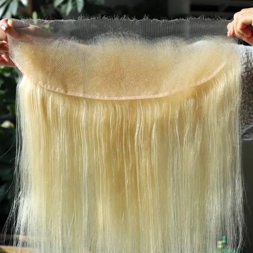 Miniatura 28 de BEEOS Encaje frontal real HD de 13 x 4 pulgadas, encaje frontal ultra fino invisible HD vívido limpio pre-arrancado cabello humano lacio sedoso