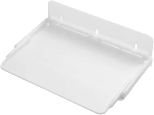 UPKOCH Estante flotante plegable para pared, no se pega en la bandeja organizadora de la mesita de noche, estantes pequeños plegables para