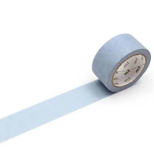 mt Kaku-Kaku - Cinta Washi para dibujar y escribir [producida en Japón]: 0.8 pulgadas x 23 pies (azul apagado)