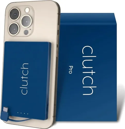 Miniatura 11 de Clutch - Cargador portátil Pro USB-C - Compatible con iPhone 15, 16, 17 y dispositivos Android - Batería magnética de banco de energía - Aprobado