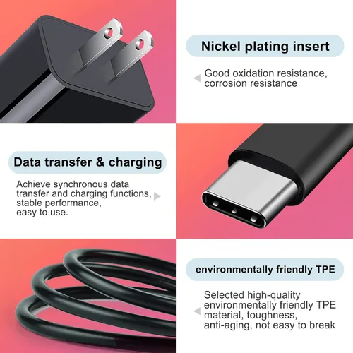Miniatura 3 de Cargador de pistola de masaje de 5 V 2 A, cable de alimentación USB C compatible con Sportnear Mini, Renpho Mini, Bob y Brad T2 C2 Q2, Medcursor
