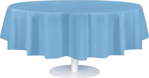 Miniatura 32 de Mantel de plástico de alta calidad - 54 in. x 108 pulgadas. Grandipity - Mantel rectangular (6 y 12 unidades), Agua (Aqua)