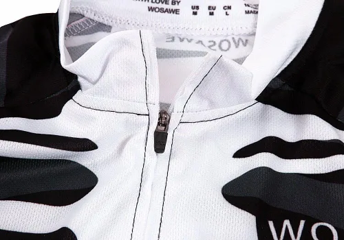 Miniatura 5 de WOSAWE Camiseta de ciclismo transpirable de manga corta para hombre