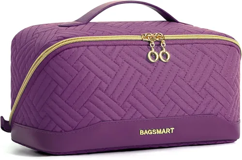 Miniatura 13 de BAGSMART Bolsa de Maquillaje Acolchada 24-A-Rosa
