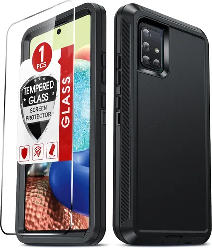 Miniatura 17 de LeYi Funda compatible con Samsumg Galaxy A05 4G: Galaxy A05 4G con resistente a los golpes, 3 en 1 de cuerpo completo, protección resistente