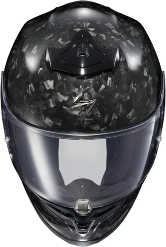 Miniatura 3 de ScorpionEXO R1 Air - Casco de motocicleta de cara completa de fibra de carbono con escudo Pinlock, bolsillos para altavoces listos para Bluetooth