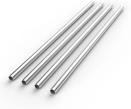 Olle Paquete de 4 varillas de soporte de aluminio anticorrosión para cama de jardín elevada de 24 pulgadas de ancho, 24 pulgadas de largo