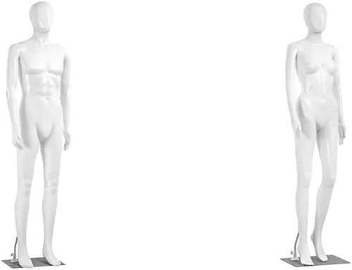 Miniatura 9 de SereneLife Maniquíes ajustables masculinos y femeninos de cuerpo completo-73 y cuerpo-68.9 formas de vestido de hombre desmontables figura entera