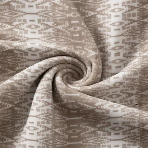 Miniatura 5 de Eddie Bauer - Manta de forro polar cepillado y ropa de cama Sherpa de felpa, manta para sofá y cama (San Juan Oyster, 50 x 60 pulgadas)