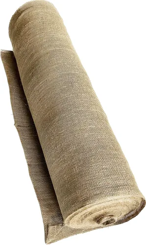 Rollo de tela de arpillera de 40 pulgadas por 50 yardas de largo, tela de arpillera de peso medio que mide 40 pulgadas por 150 pies. Ideal para