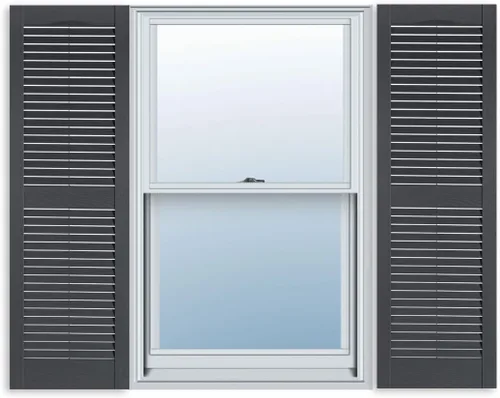 Miniatura 4 de Persianas estándar exteriores de vinilo para ventanas Negro