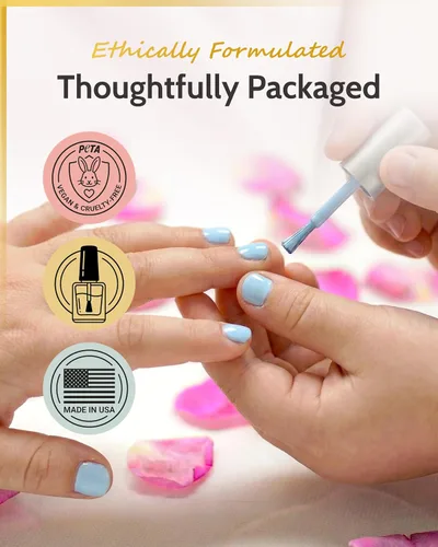 Miniatura 9 de karma organic Juego de esmaltes de uñas no tóxicos para niños, esmalte de uñas certificado para niñas, vegano y seguro para niños, juego de regalo