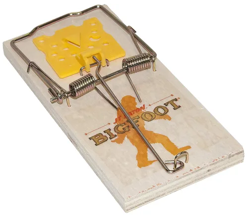 Miniatura 7 de BIGFOOT - Trampa a presión de tamaño para ratas con gatillo expandido, trampa de madera resistente para ratas con sensibilidad ajustable para un