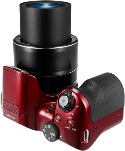 Miniatura 8 de Samsung WB1100F Cámara digital Smart WiFi & NFC de 16.2MP CCD con zoom óptico de 35x, pantalla LCD de 3.0" y video HD de 720p (Rojo)