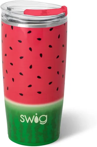 Miniatura 96 de Swig Life - Vaso aislante de 22 onzas, vaso de viaje para café con tapa, taza de café para viaje compatible con portavasos, de acero inoxidable