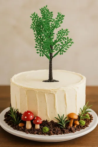 Miniatura 5 de Oasis Supply Ramas de 4 pulgadas con soportes, juego de 12 piezas para decoración de pasteles, temas forestales, paisajes y paisajes de fiesta