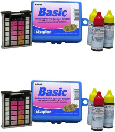 Miniatura 8 de Taylor K1001 Kit básico de prueba DPD para piscina o spa residencial