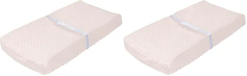 Miniatura 5 de Gerber Funda neutra para cambiador de bebé, niños y niñas, color blanco, 16 x 32 pulgadas