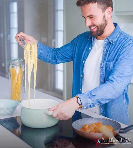 Miniatura 5 de PackFreshUSA: Bolsas herméticas de Mylar con cierre hermético de un cuarto de galón (7 x 9 x 3 pulgadas) para almacenamiento de alimentos a largo