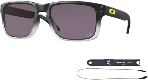 Oakley Holbrook OO9102 - Gafas de sol para hombre correa de paquete paquete con kit de gafas iWear de diseñador Claro