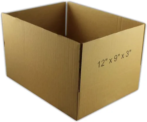 Miniatura 2 de EcoSwift 10 cajas de embalaje de la cartulina acanalada 12x9x3 que envían por correo los cartones móviles de la caja de envío