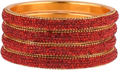 Miniatura 5 de Efulgenz Indian Bangles for Women Indian Bangle Set Bollywood Style Rhinestone Crystal Bridal Bracelet Jewelry Set for Women Girls Christmas Gifts