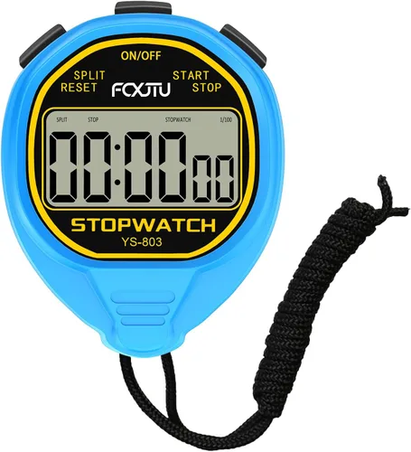 Miniatura 12 de Digital Simple Stopwatch Timer, No Bells, No Alarm, Simple Basic Operation, Silent, Clear Display, ON/Off, Large Display for Swimming Running