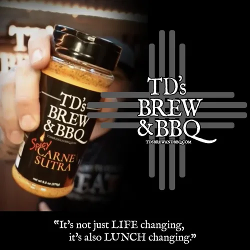 Miniatura 7 de TD's Brew & BBQ SPICY CARNE SUTRA Rub & Seasoning BBQ Rub Condimento picante para carne Masaje picante para carnes y verduras Masaje picante